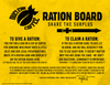 Ration Board - Nuclear Coffee