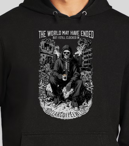 Skelly Apathy-Core Hoodie - Nuclear Coffee