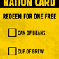 Ration Board - Nuclear Coffee