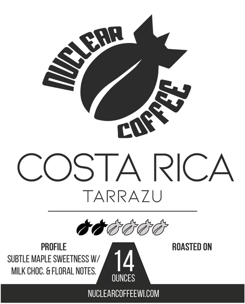 Costa Rica Tarrazu - Nuclear Coffee