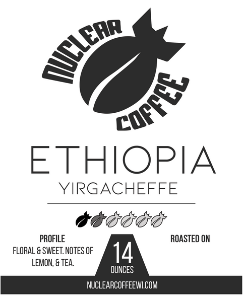 Ethiopia Yirgacheffe Natural - Nuclear Coffee