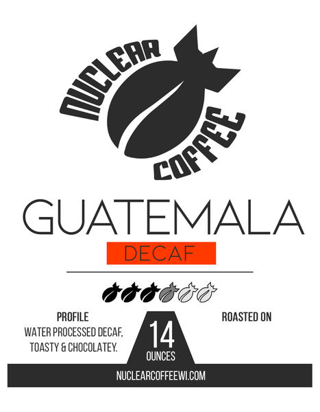 Decaf Guatemala - Nuclear Coffee
